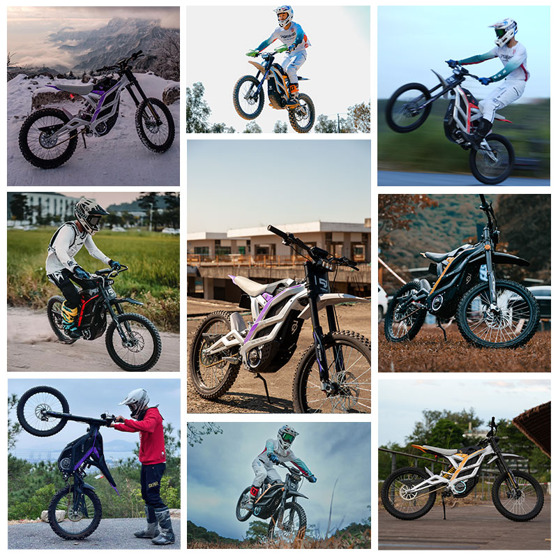 Motocykl elektryczny 79 Bike 7 – 72V 12000W Electric Dirt Bike recenzja i cena